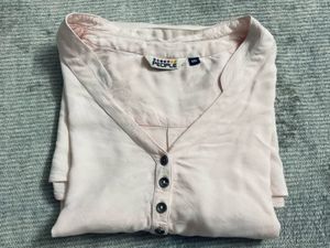 PEOPLE - Pink Casual Top