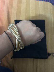 Anti Tarnish Bangle Bracelet