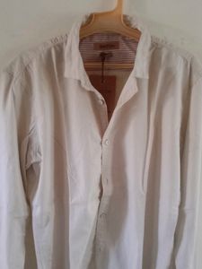 Biege Formal Shirt