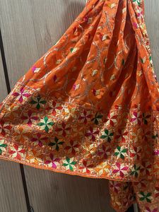 Kurta With Phulkari Duppatta