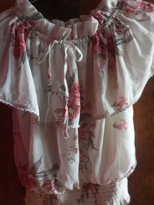 Floral Off-Shoulder Top