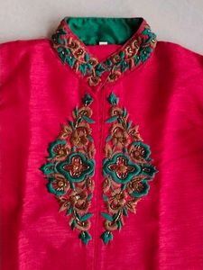 Red Kurta Size-L