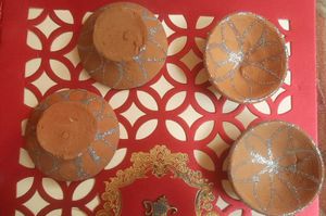 Glittery Diya Set Of 30