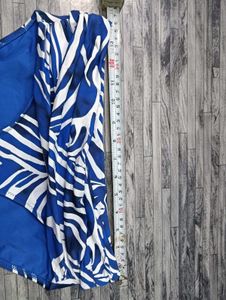 Blue Zebra Bikini Bottom🧡