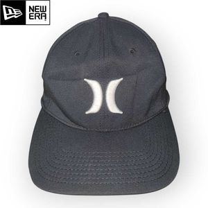 Hurley x New Era Black Flexfit Cap - Unisex