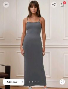 Grey Bodycon Dress For Sale
