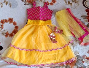 Lehnga Choli For Baby Girl