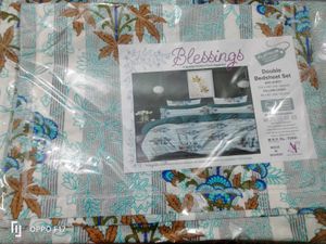 Combo Blessings Double Bed Sheet Set