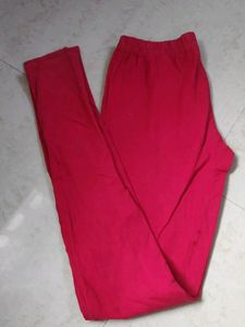 Black kurti with red legging