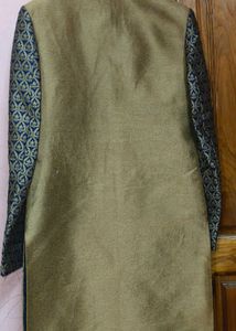 Men Silk Blend Kurta Dhoti Pant Set...