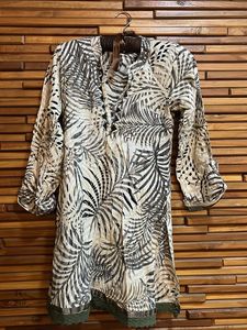 Leaf Print Kurta