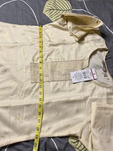 Cream Kurti