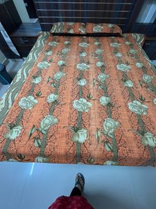 Floral double bed Bedsheet Set