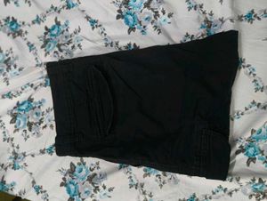 Black Cargo Shorts