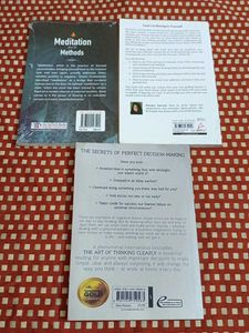 3 Books: Meditation, Art, Thinking