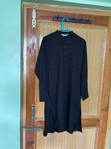 Men&#39;s Black Kurta