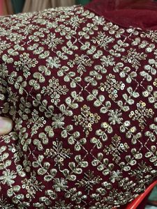 Elegant Maroon Gown
