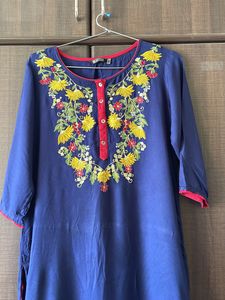 Blue Kurtas