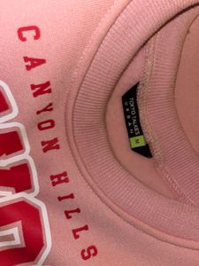 Pink Graphic Sweatshirt