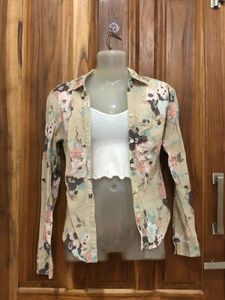 Floral Button Up