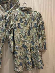 Patterned Two-Piece Set
