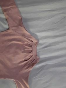 Neck Ripped Top