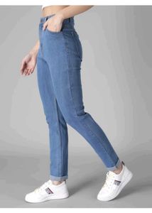 Regular High Rise Blue Jeans