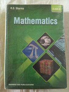 R D Sharma Class IX Maths Book
