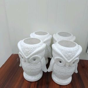 Owl Shaped Planter Pots