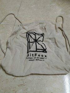 Canvas Drawstring Backpack
