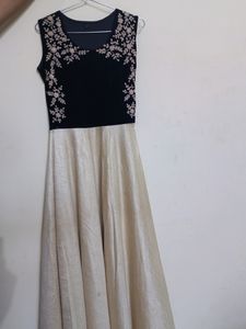 Embroided Party Gown