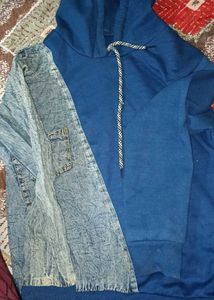 Unique Two-Tone Hoodie