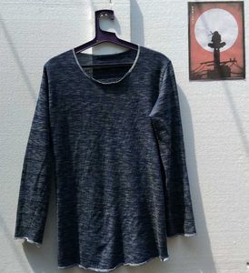 Heathered Long Sleeve Top