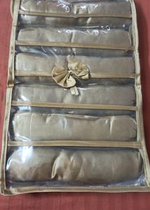 Golden 6 Rod Satin Bangles Box