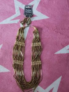 Beaded Necklace & Earring Set