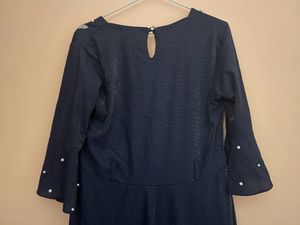Blue Shimmery Dress