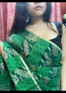 Green Banarasi Saree