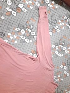A Beautiful Full Sleeve Peach Color Top