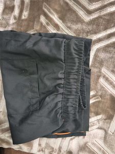 olive Grey Casual Shorts