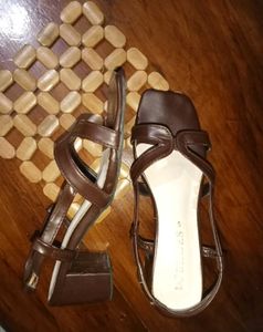 Brown Strappy Sandals