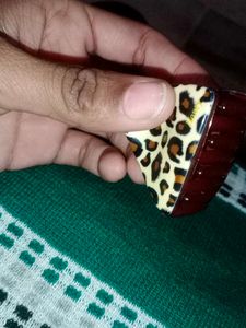 Leopard Print Hair Clip