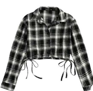 Plaid Crop Top