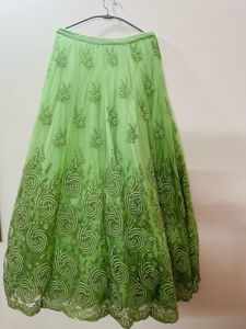 Crop Top With Skirt