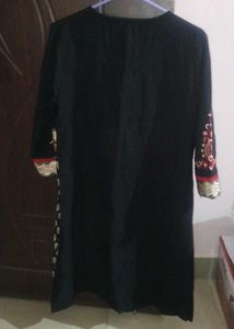 Elegant Black Kurta