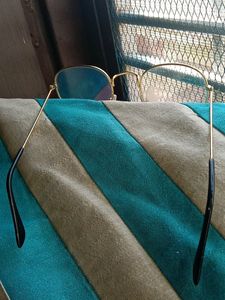 Golden Transparent Glasses