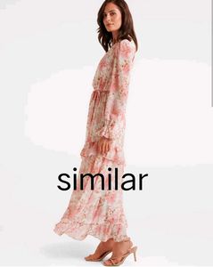 Floral Print Maxi Dress