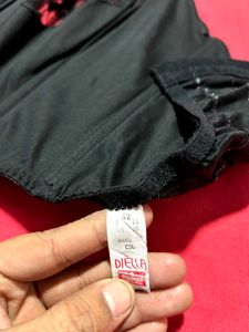 Black Lace Corset Top