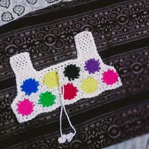 brand new crochet top for baby girls