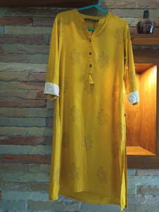 Elegant Yellow Kurta