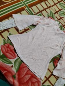 Beige Colour New Peplum Type
